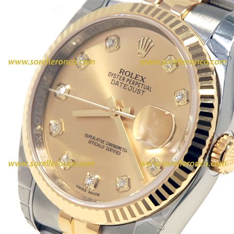 rolex prezzo acciaio oro|Rolex datejust 36 prezzo.